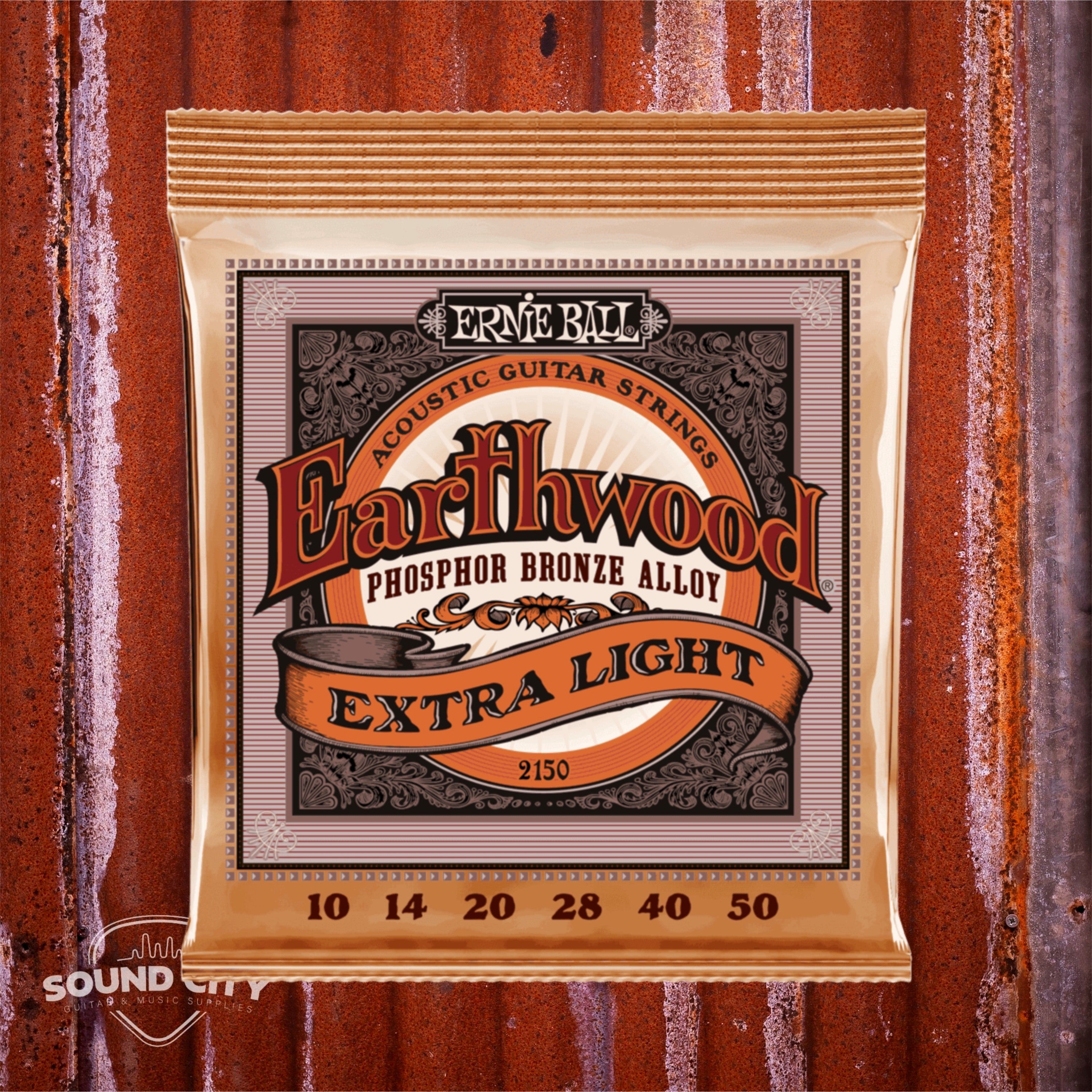 Ernie Ball 2150 Earthwood Extra Light 10-50 snaren