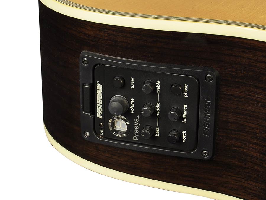 Richwood D-70-CEVA Master Series, Fishman Presys+, Handmade Dreadnought Westerngitaar