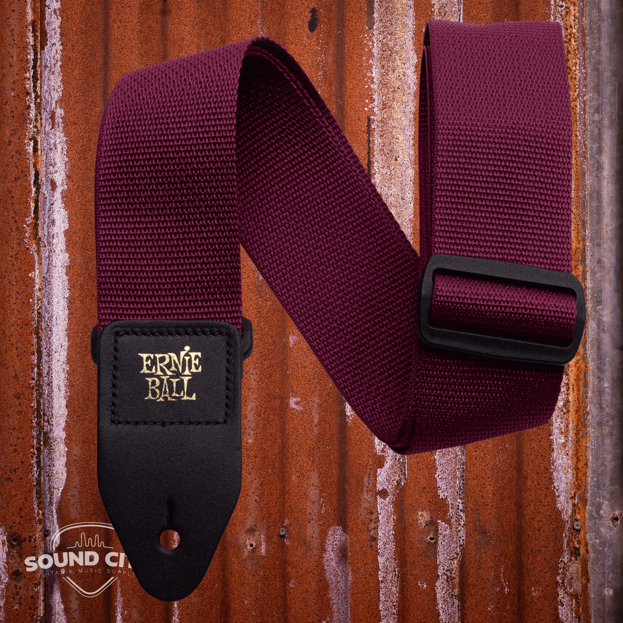 Ernie Ball 4047 Polypro Guitar Strap - Bordeaux