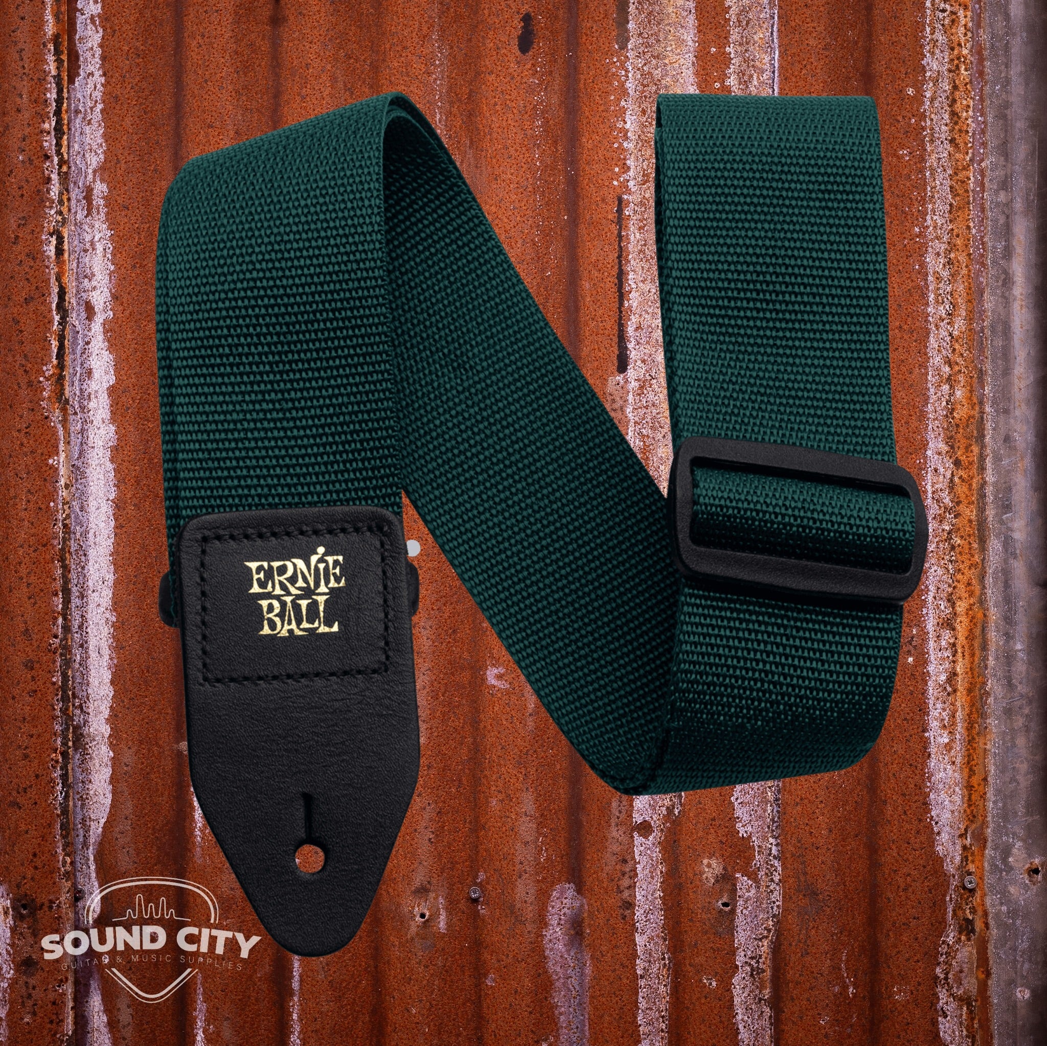 Ernie Ball 4050 Polypro Guitar Strap - Dark Green