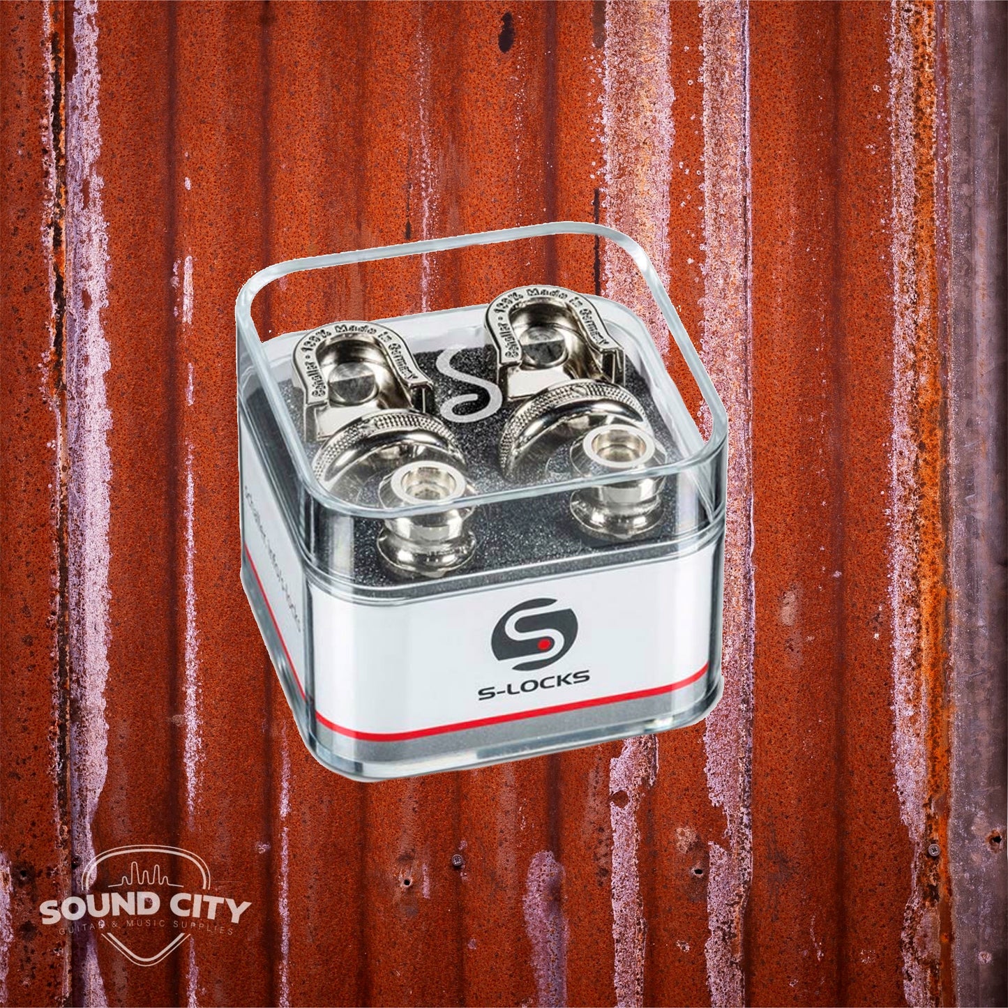 Schaller S-Locks strap lock set Nickel