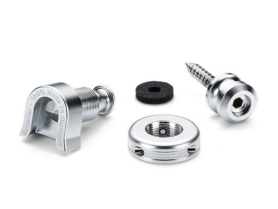 Schaller S-Locks strap lock set Nickel