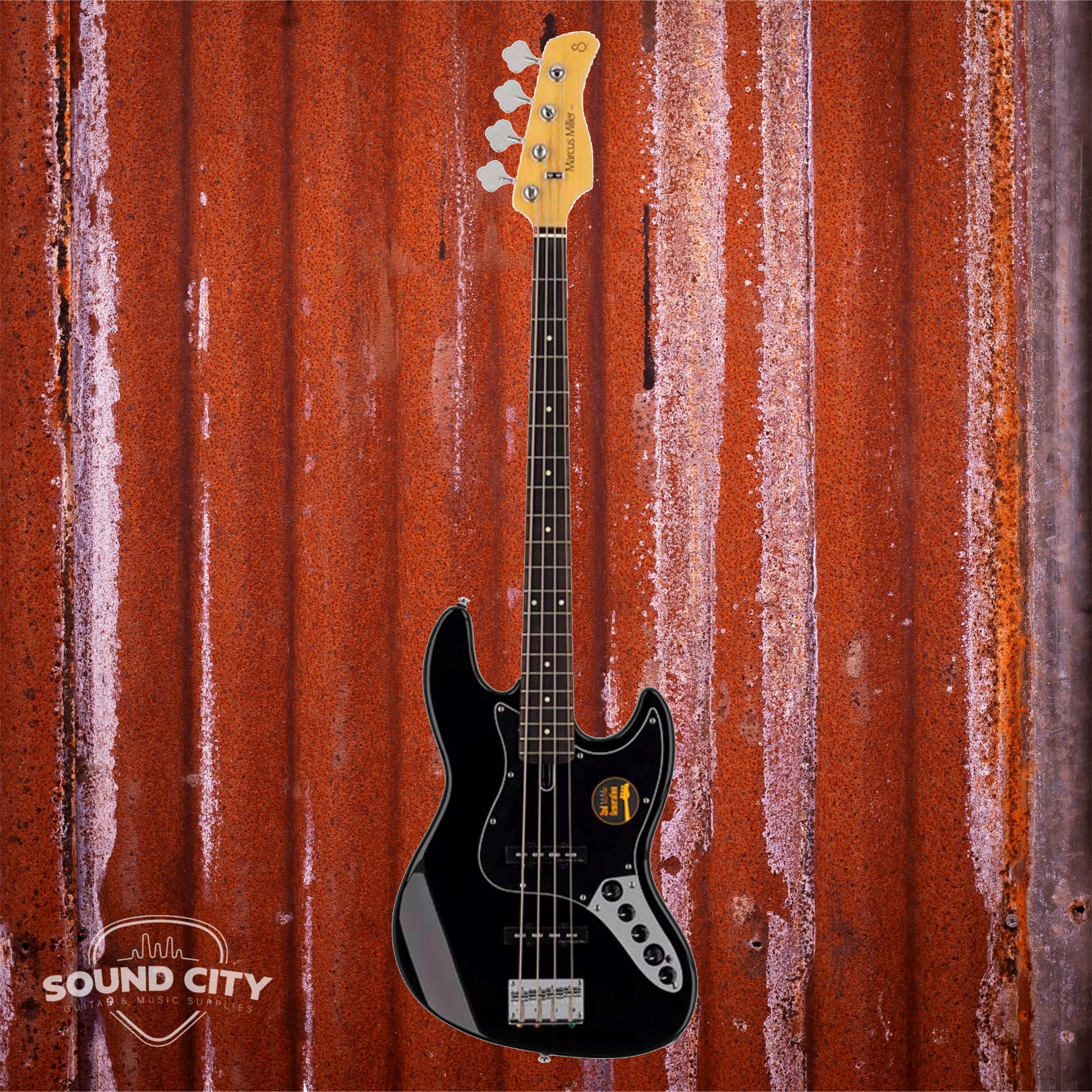 Sire Basses V3+ 4/BK Black Actieve Basgitaar