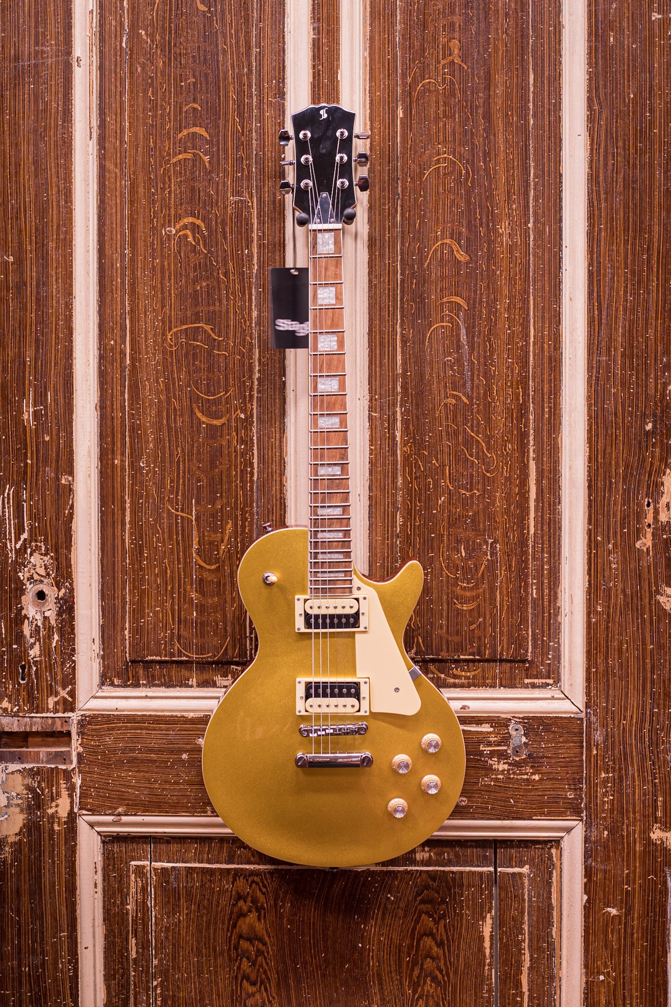 Stagg SEL-STD GLD Goldtop LP Elektrische gitaar