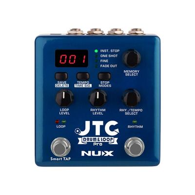 NUX NDL5 Verdugo Series Dual Switch Looper DRUM & LOOP PRO Effectpedaal