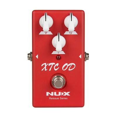NUX XTC-10 Reissue Series Red Channel Rich Overdrive XTC OD Effectpedaal