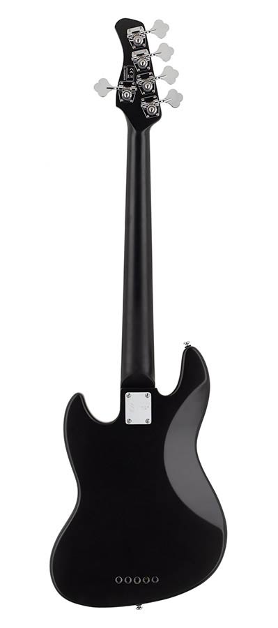 Sire Basses V3P 5/BKS passive black satin Basgitaar