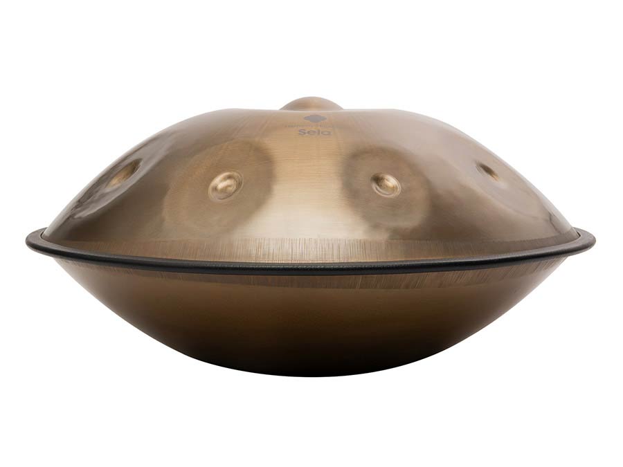 Sela 202 Handpan Stainless Steel D Amara, met tas