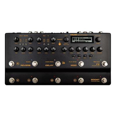NUX NME5 modeling guitar processor TRIDENT Effectpedaal