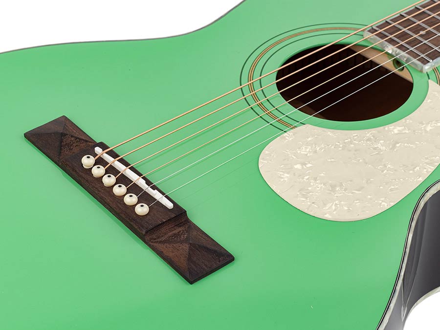 Richwood HSP-55-GN, Green, Heritage Series Parlor Westerngitaar