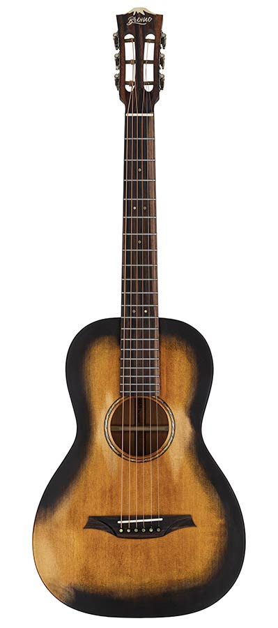 Bromo BAR6H/HS Rocky Mountain Series parlor Semi-akoestische Westerngitaar (All Solid)