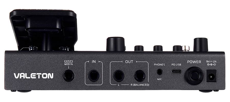 Valeton GP-150 Multi-Effects Processor met NAM, IR Loader, Expressiepedaal, USB Interface en Accu