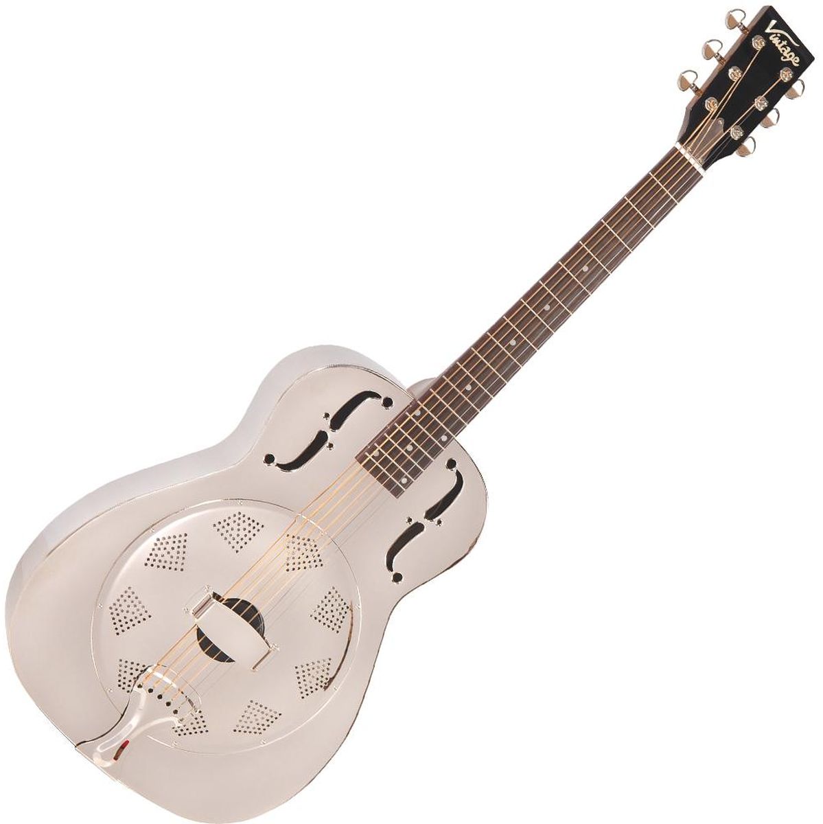 Vintage Metal Body Resonator Guitar