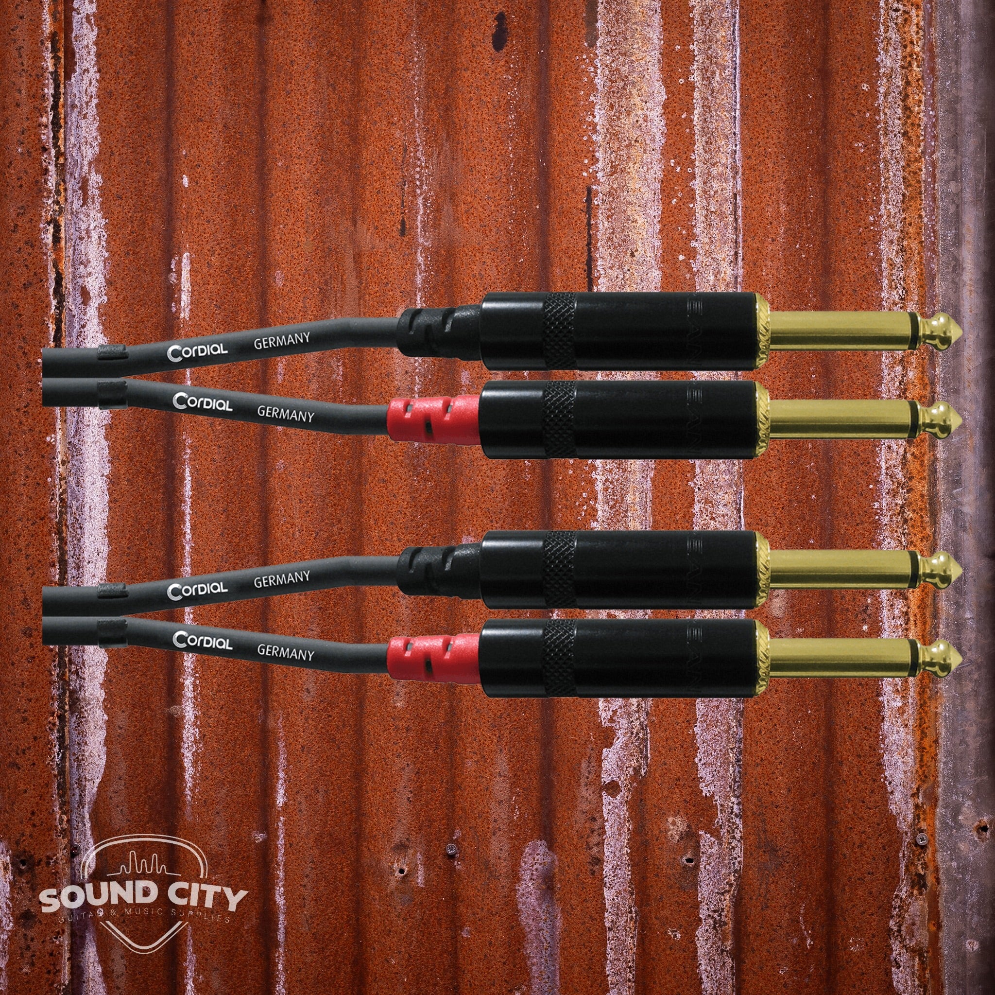 Cordial CFU6PP Stereokabel 2x Jack/2x Jack (6m)