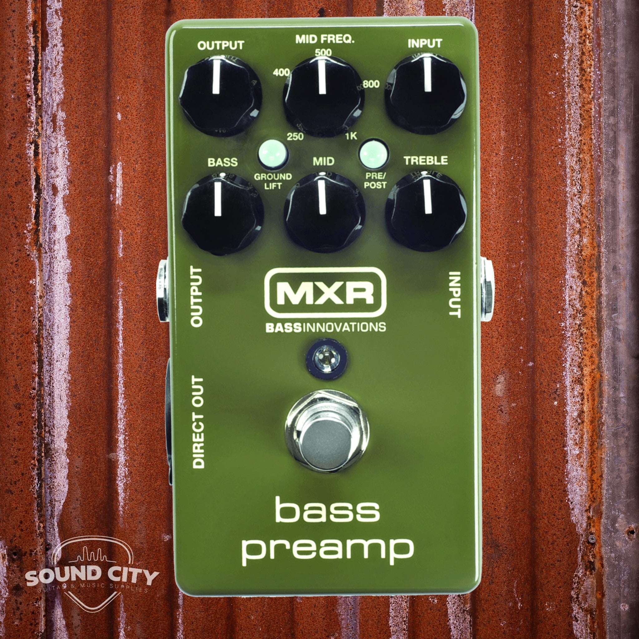 MXR M81 Bass Preamp Effectpedaal