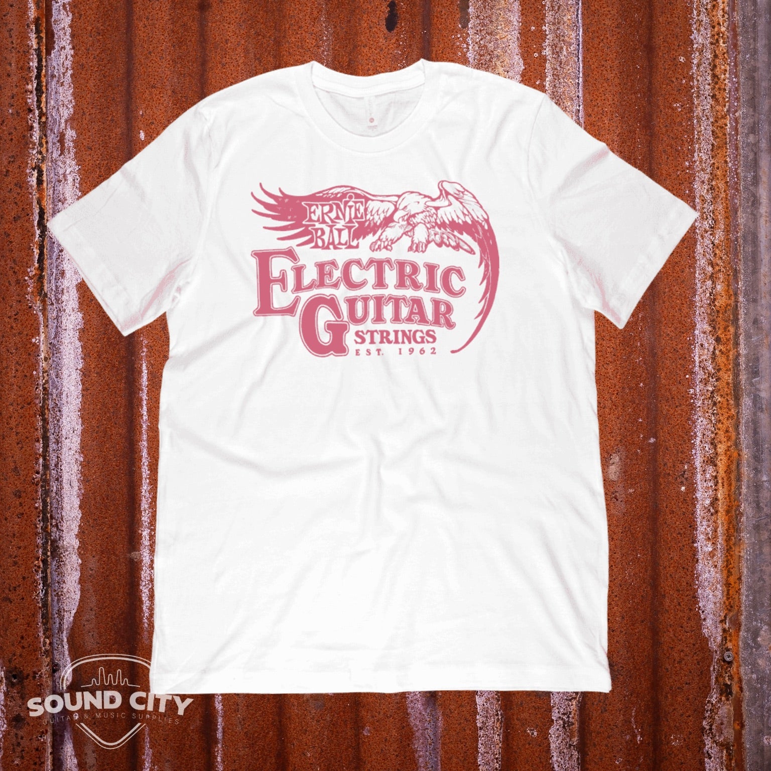 Ernie Ball Eagle T-Shirt White