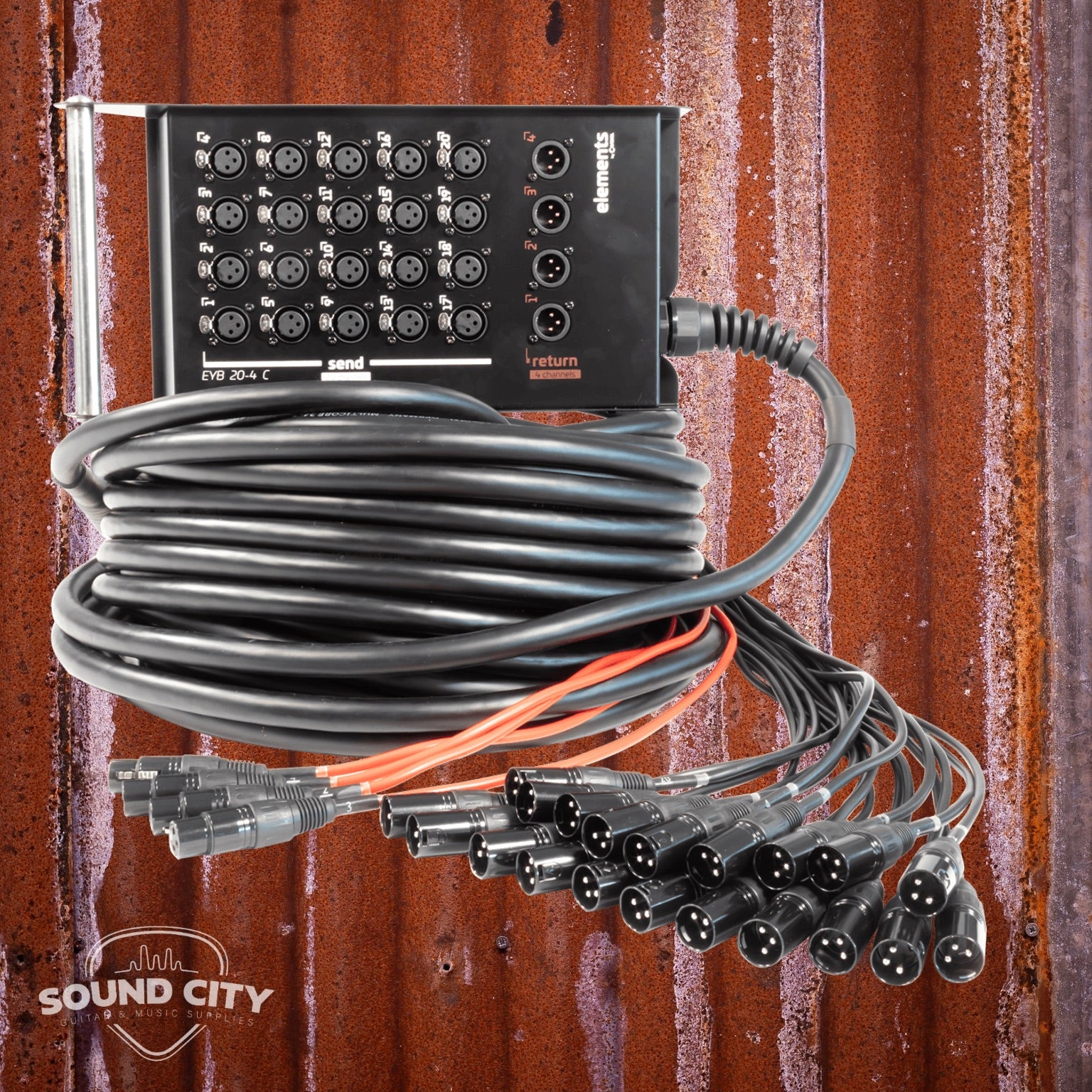 Cordial EYB20-4C30 Stagebox (30m)