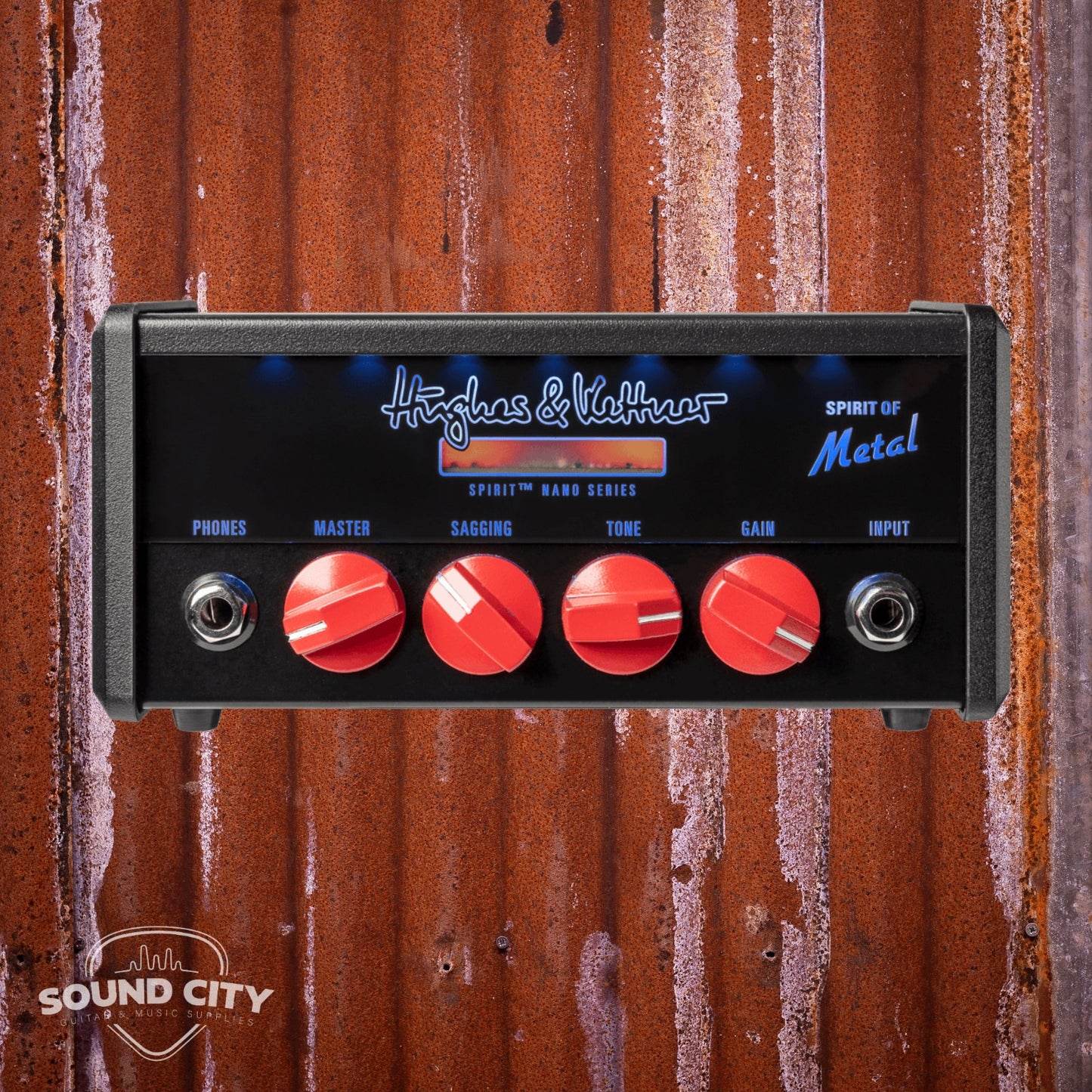 Hughes & Kettner Spirit Nano Amp Metal 25W Gitaarversterker Top