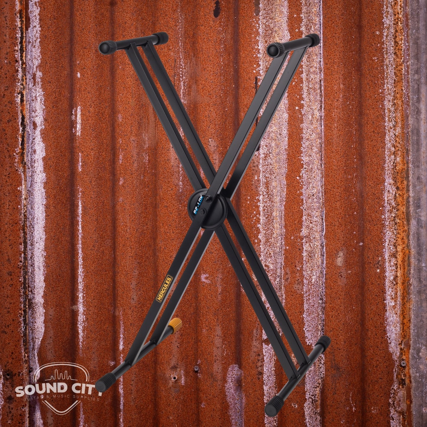 Hercules 120B Keyboard Stand, EZ-LOK system, X-style