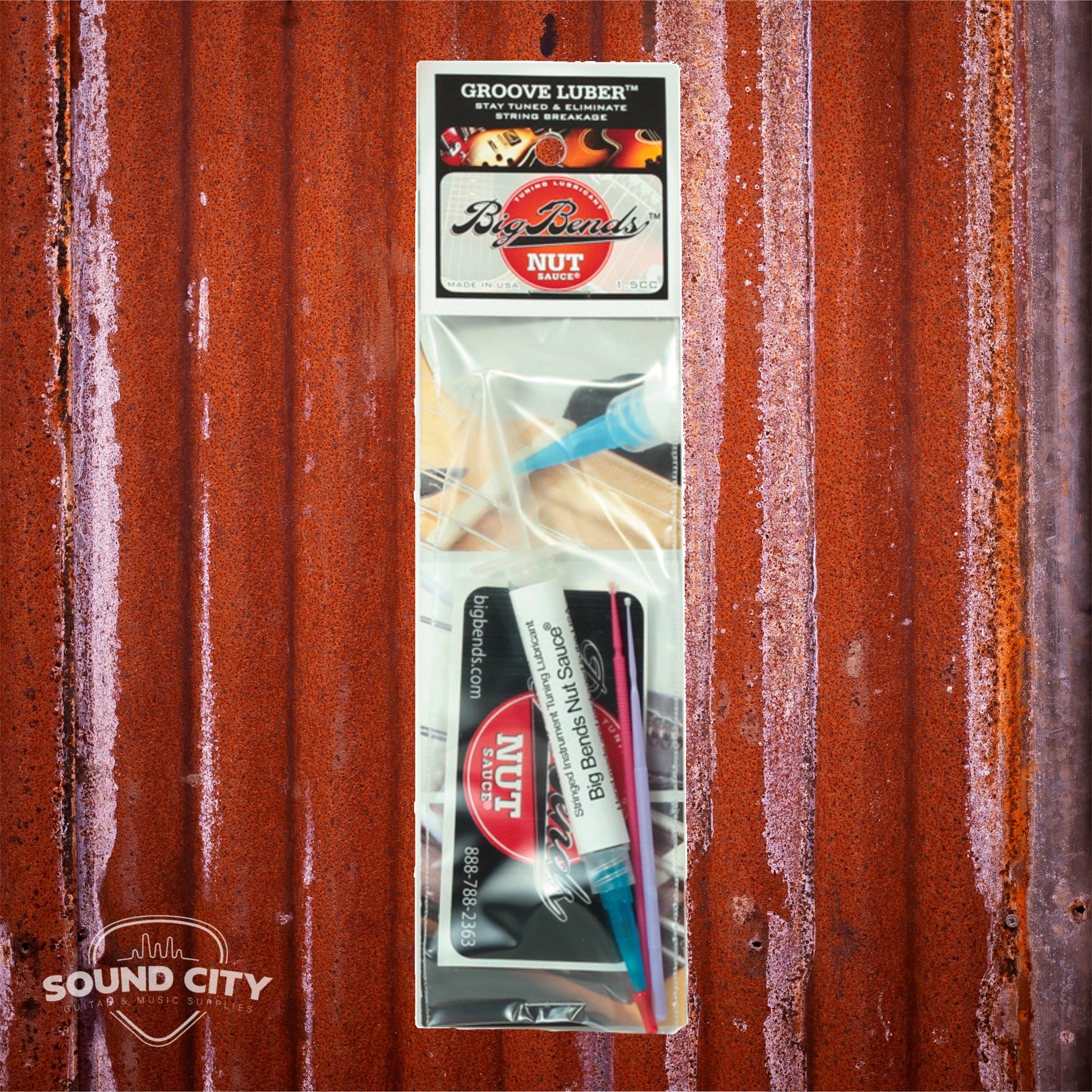 Big Bends Nut Sauce Groove Luber 1.5 cc smeermiddel voor topkam