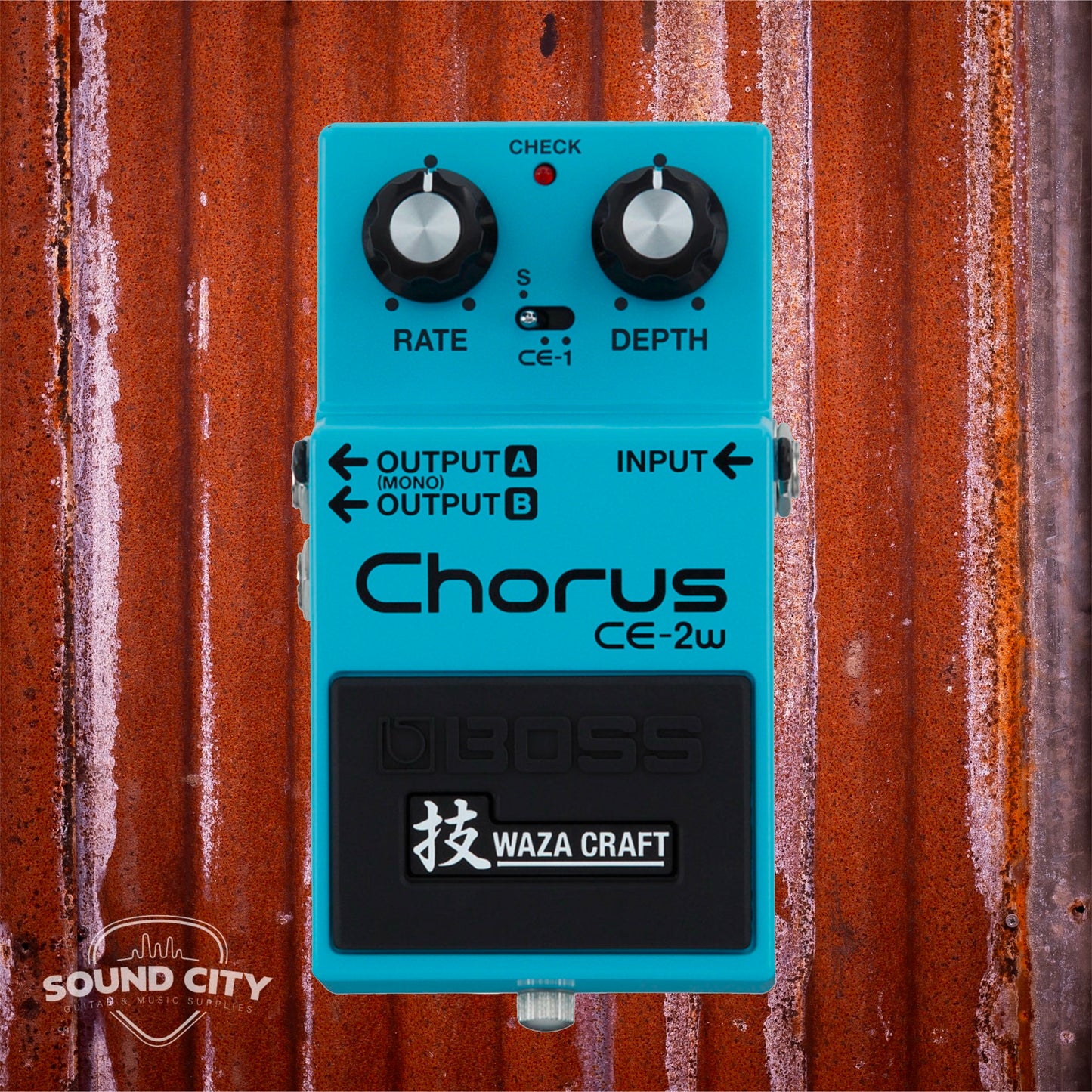 Boss CE-2W Waza Craft Chorus Effectpedaal