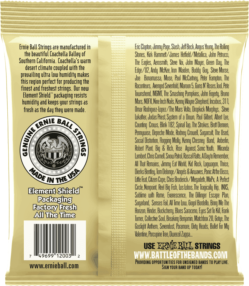 Ernie Ball 2003 Earthwood Medium Light 12-54 snaren