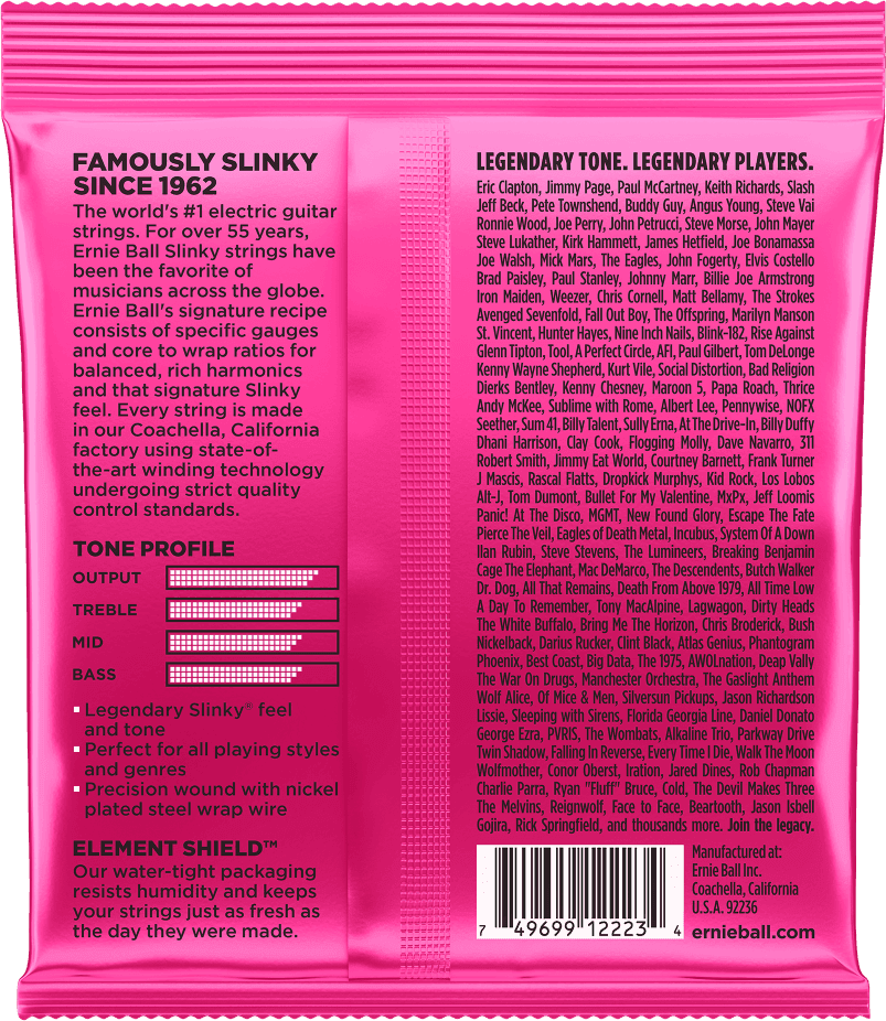 Ernie Ball 2223 Super Slinky 09-42 snaren