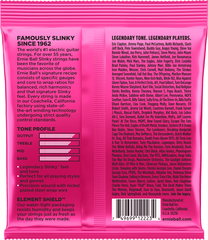 Ernie Ball 2223 Super Slinky 09-42 snaren