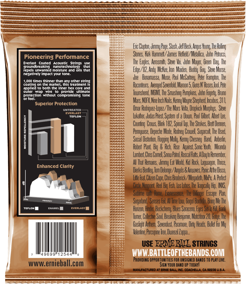 Ernie Ball 2544 Everlast Medium 13-56 snaren
