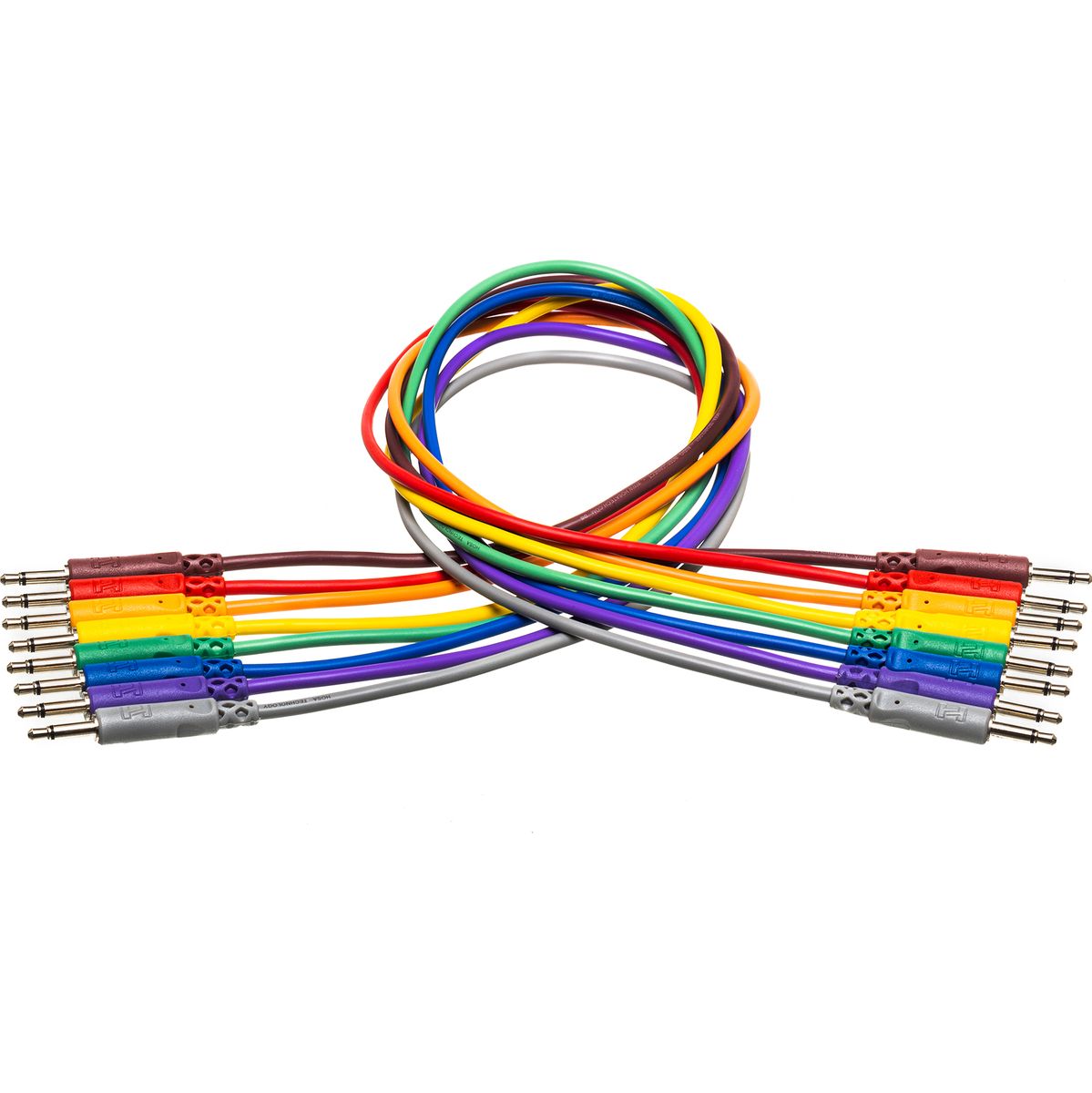 Hosa CMM - 830 Unbalanced Patch Cables 3.5mm TS To Same 1 FT