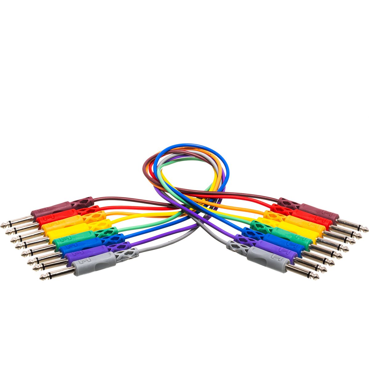 Hosa CPP-890 Unbalanced Patch Cables 1/4 In TS To Same 3 FT