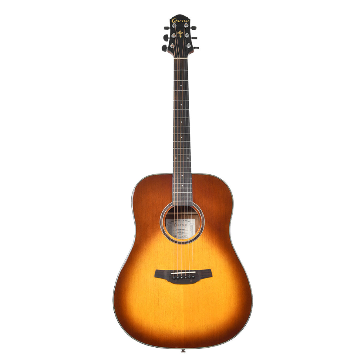 Crafter HD250-BRS Silver Series Brown Sunburst Dreadnought Westerngitaar