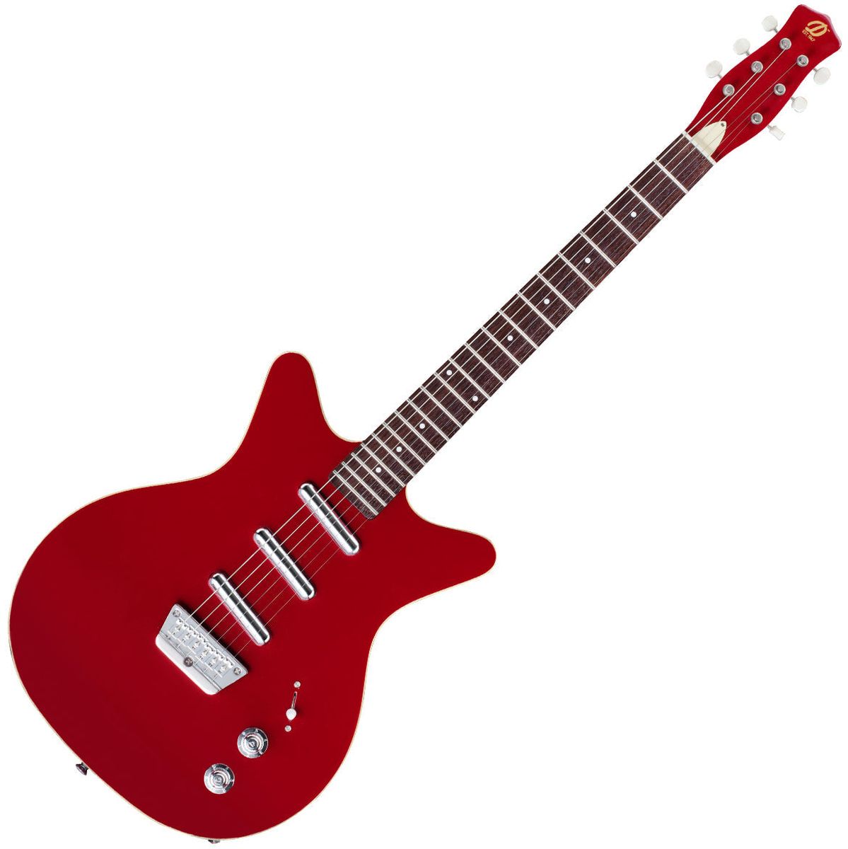 Danelectro 59 Triple Divine - Red Elektrische gitaar
