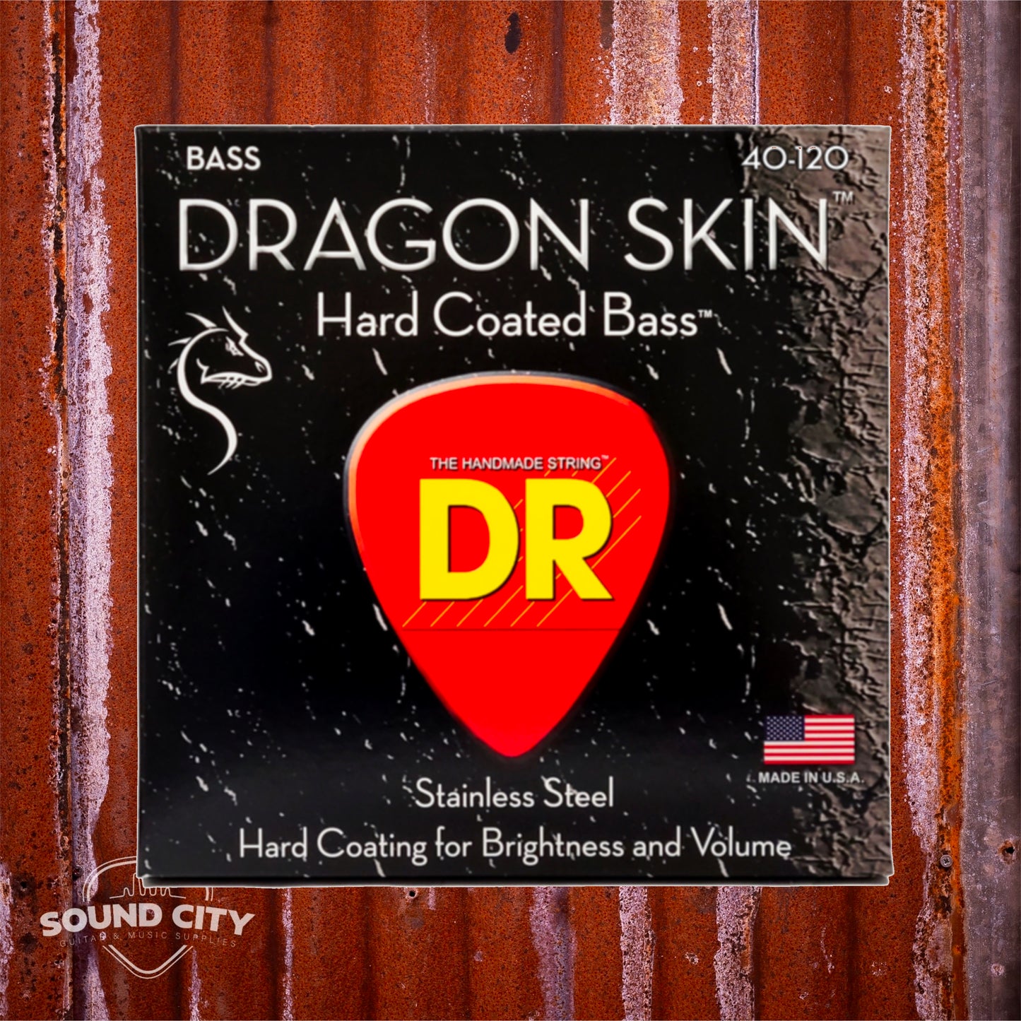 DR DSB5-40 Dragon Skin Bassnaren 40-120