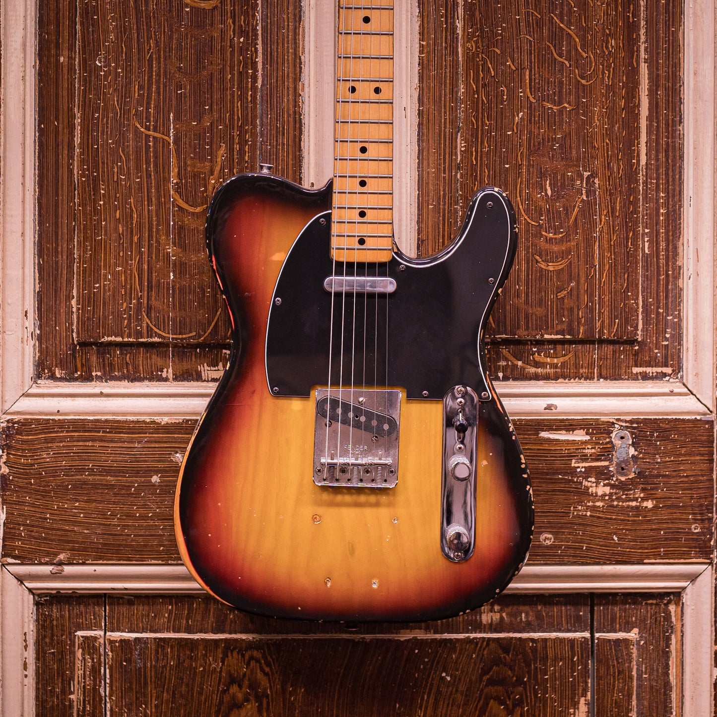 Fender USA 1977 Telecaster Sunburst Elektrische Gitaar (occasion)