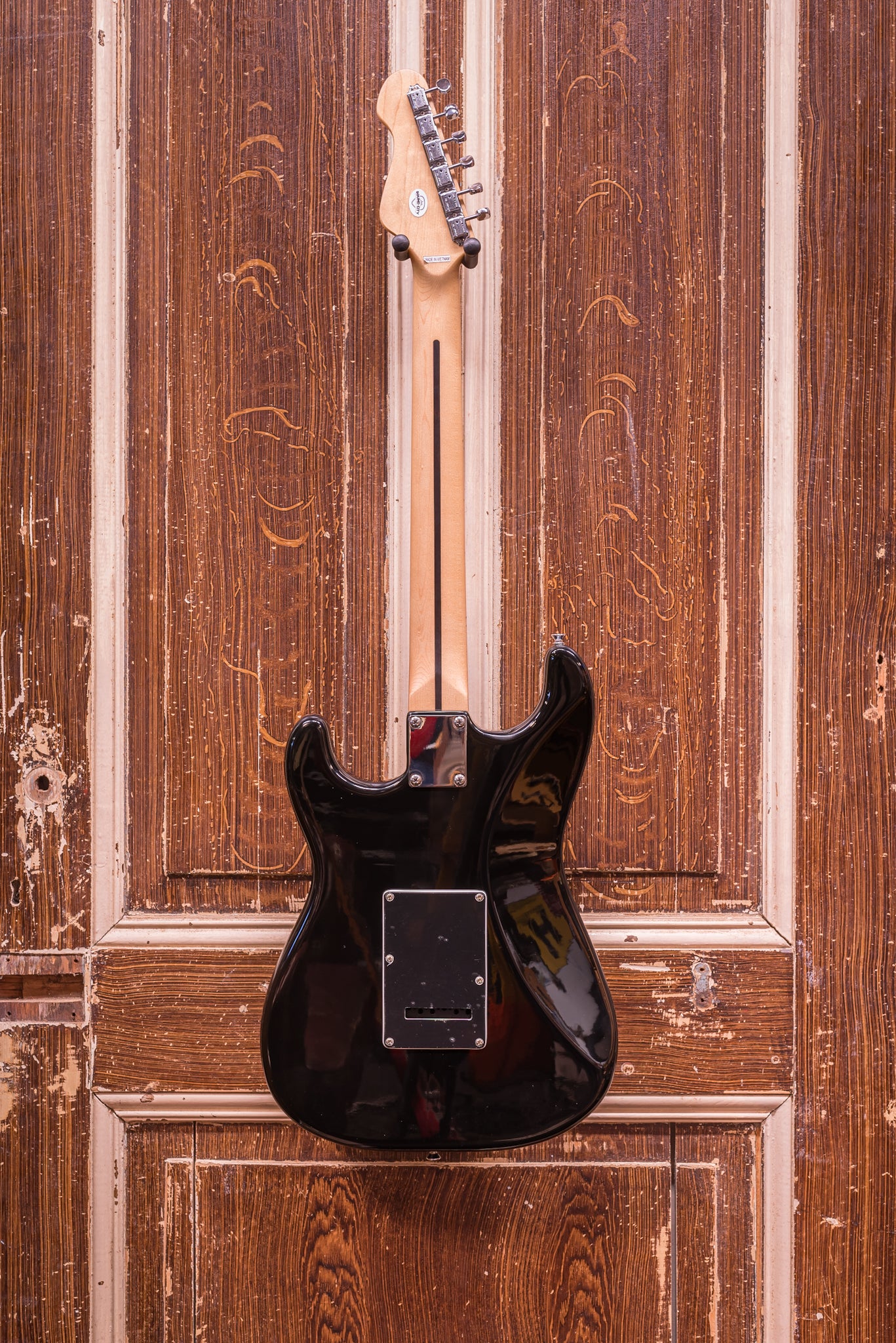 Vintage V6 HSS Boulevard Black Elektrische Gitaar