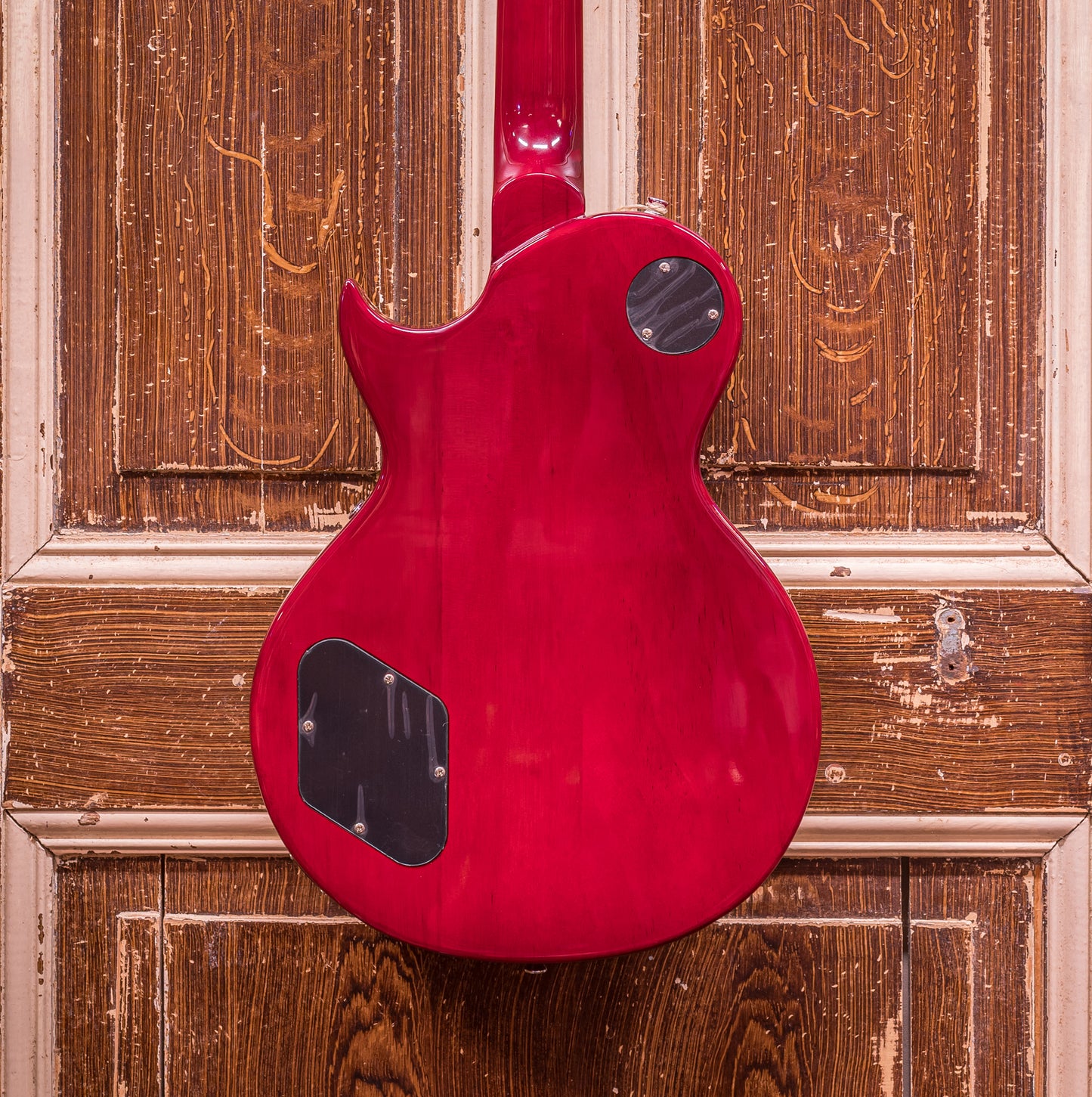 Vintage V100 Flame Cherry Sunburst Elektrische Gitaar