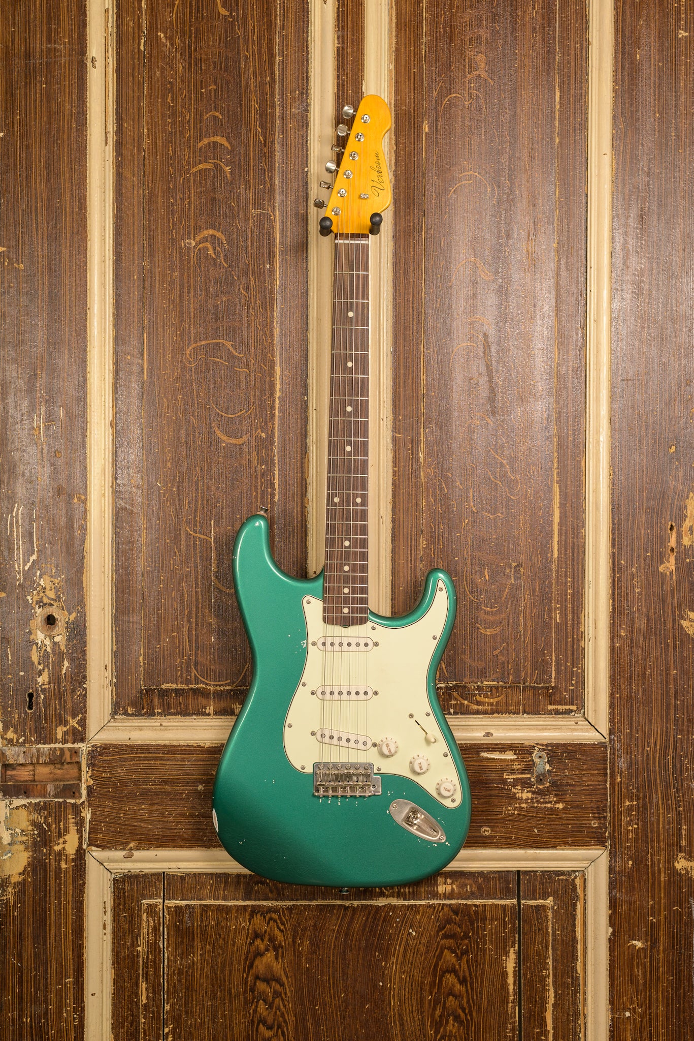 VerboomGuitars S-Standard Sherwood Green Elektrische gitaar (MADE IN GRONINGEN)