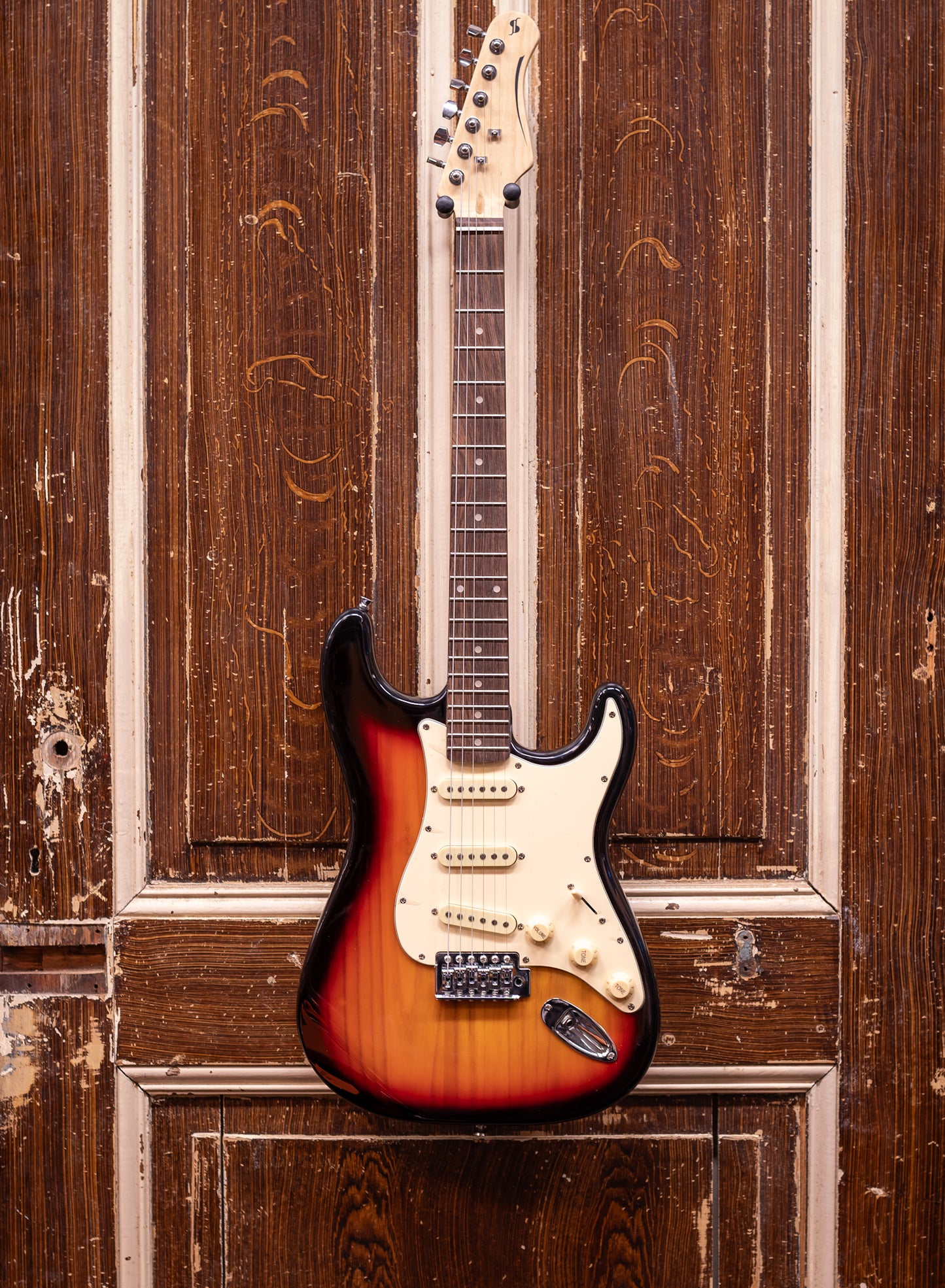Stagg SES-30 SNB Sunburst Stratocaster Elektrische Gitaar
