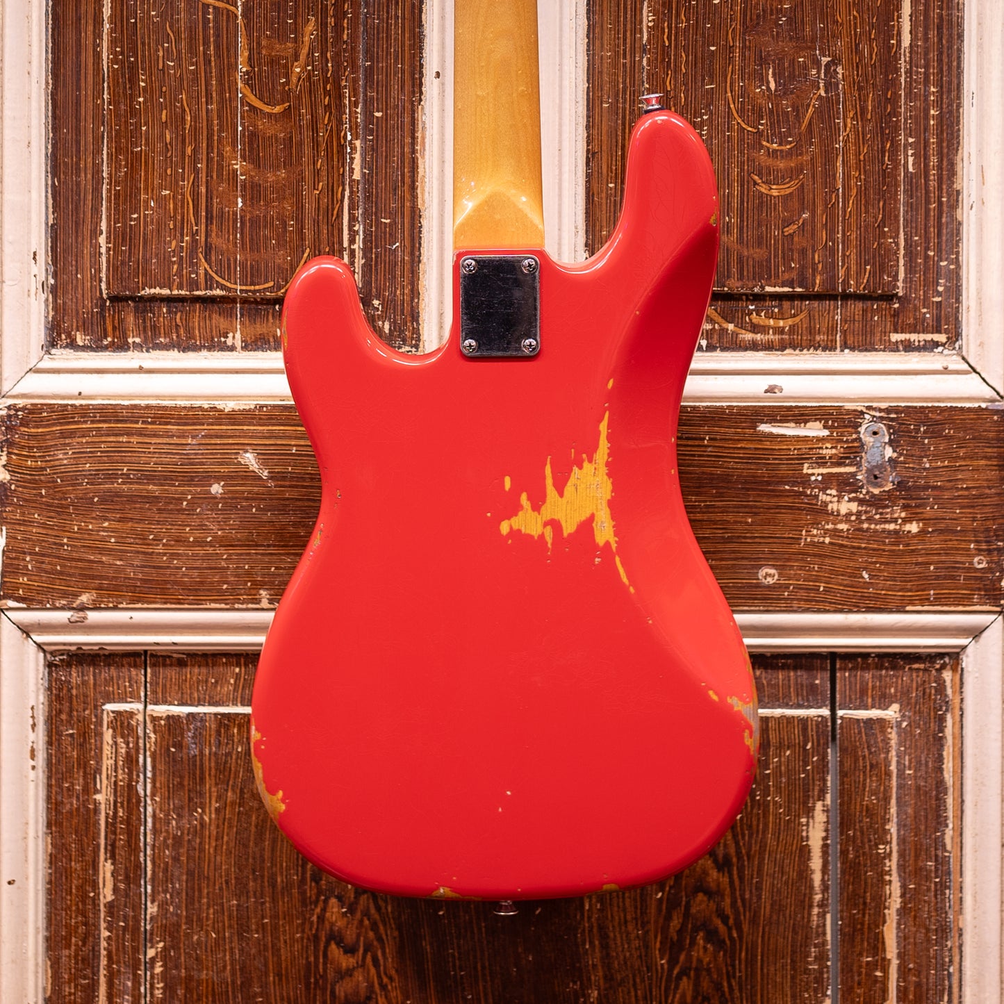 Maybach Motone P Bass Dakota Red 'Red Rooster' Aged Basgitaar