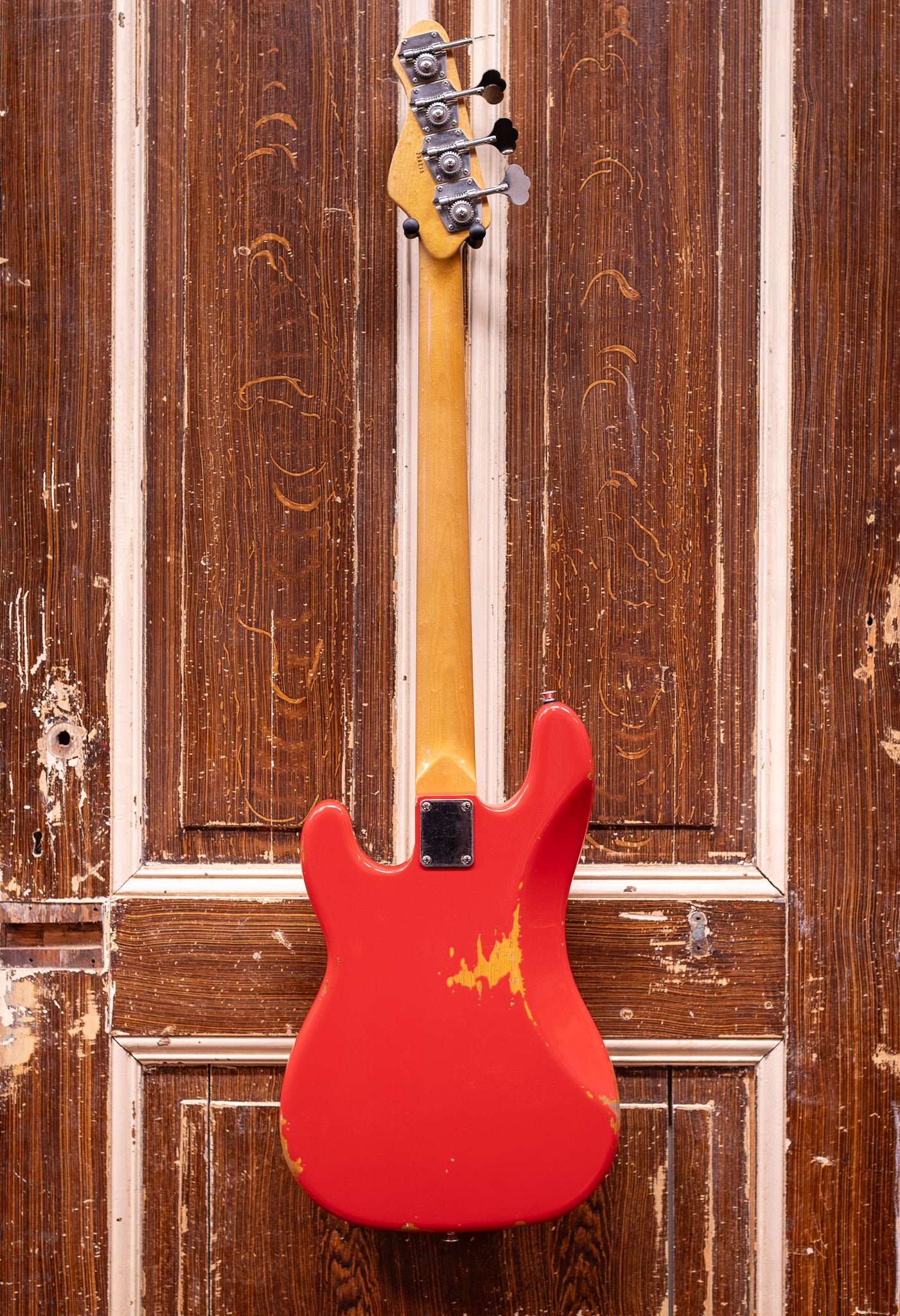 Maybach Motone P Bass Dakota Red 'Red Rooster' Aged Basgitaar