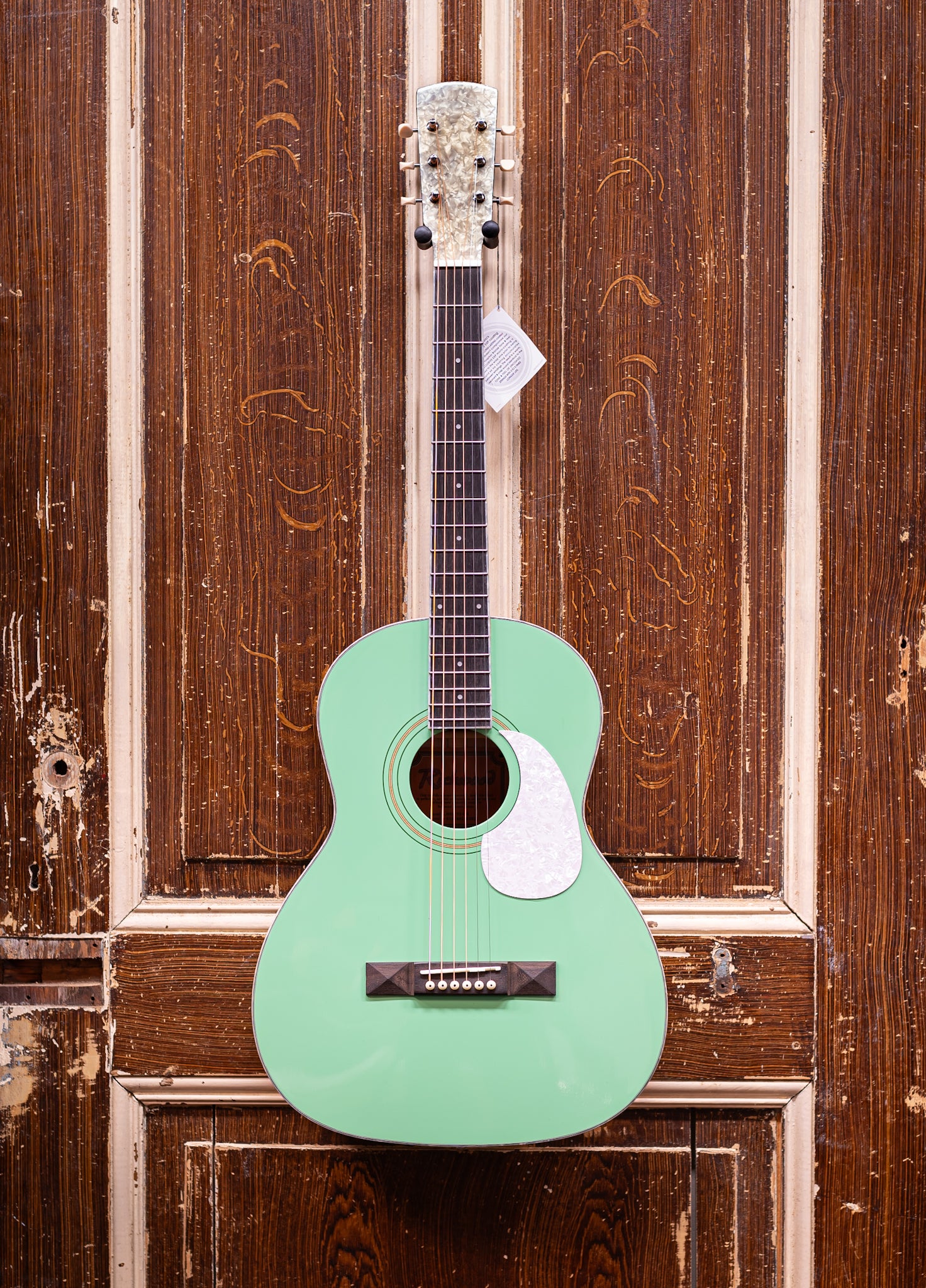 Richwood HSP-55-GN, Green, Heritage Series Parlor Westerngitaar