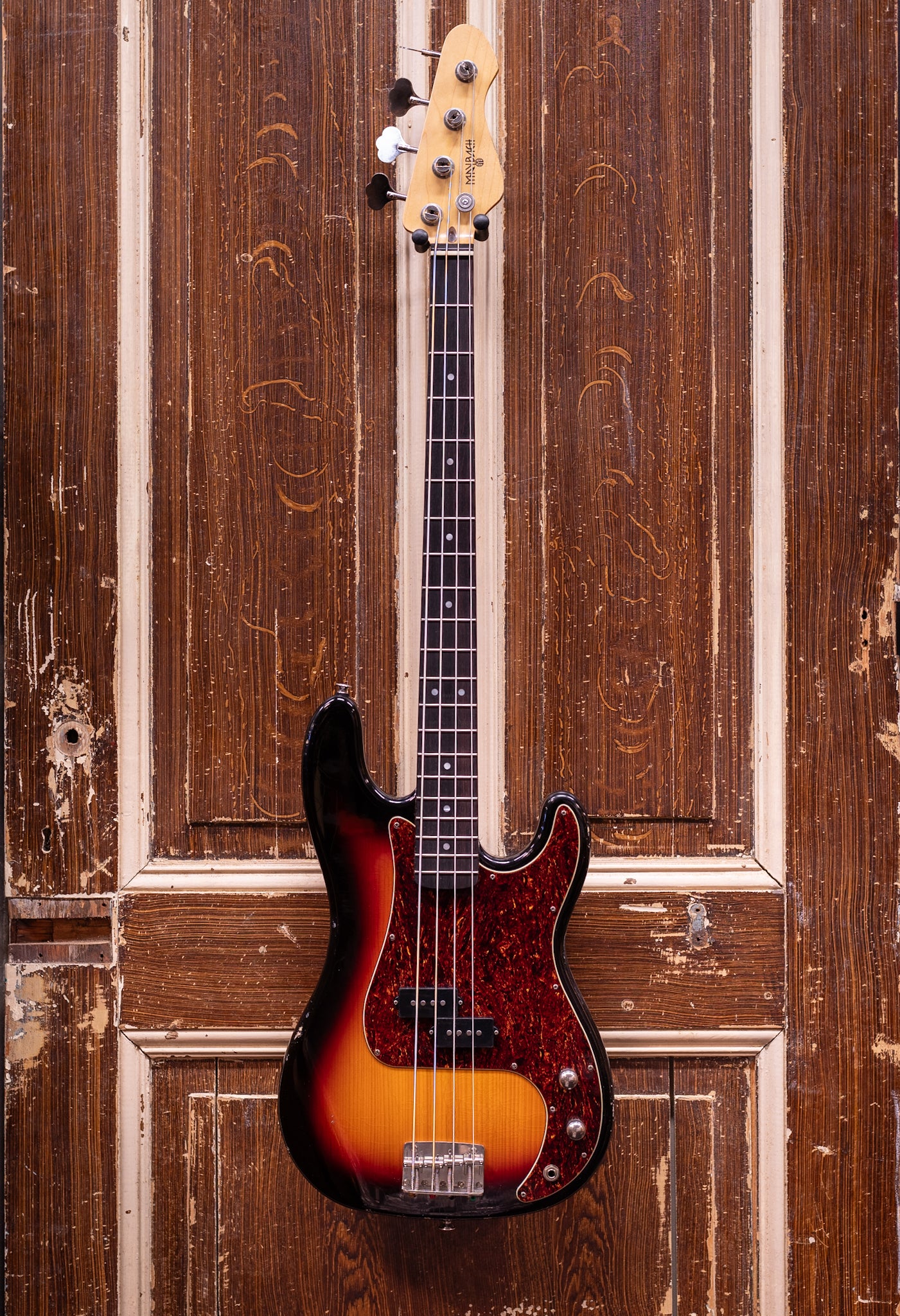 Maybach Motone P-1 Bass 3-Tone SB Aged Basgitaar