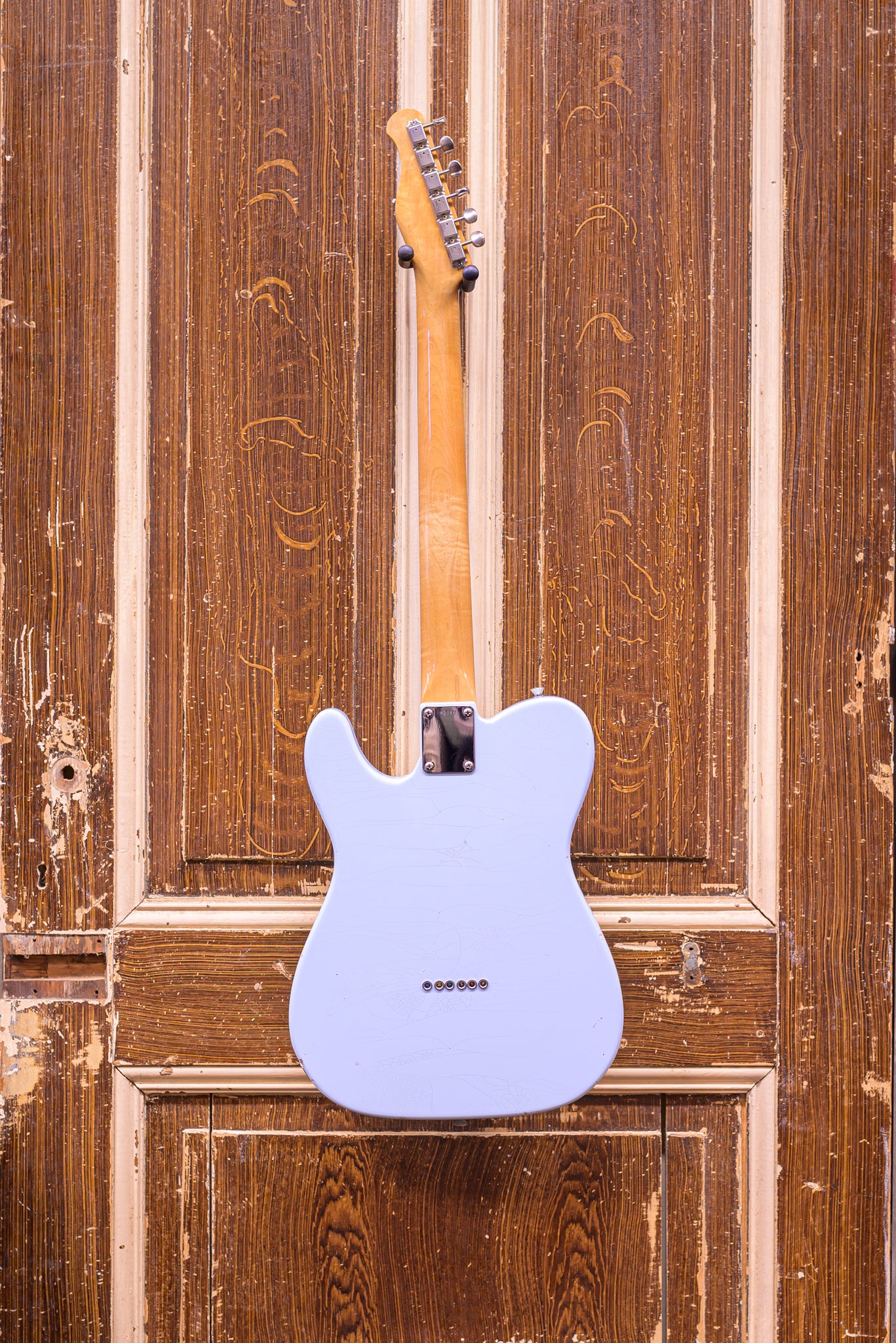 Del-Tone 60's T-Style Sonic Blue Elektrische gitaar