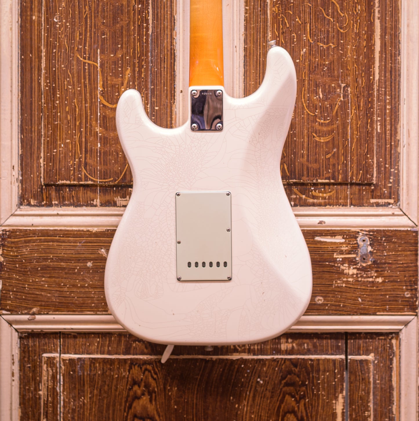Del-Tone 60's S-Style Olympic White Elektrische gitaar (occasion)