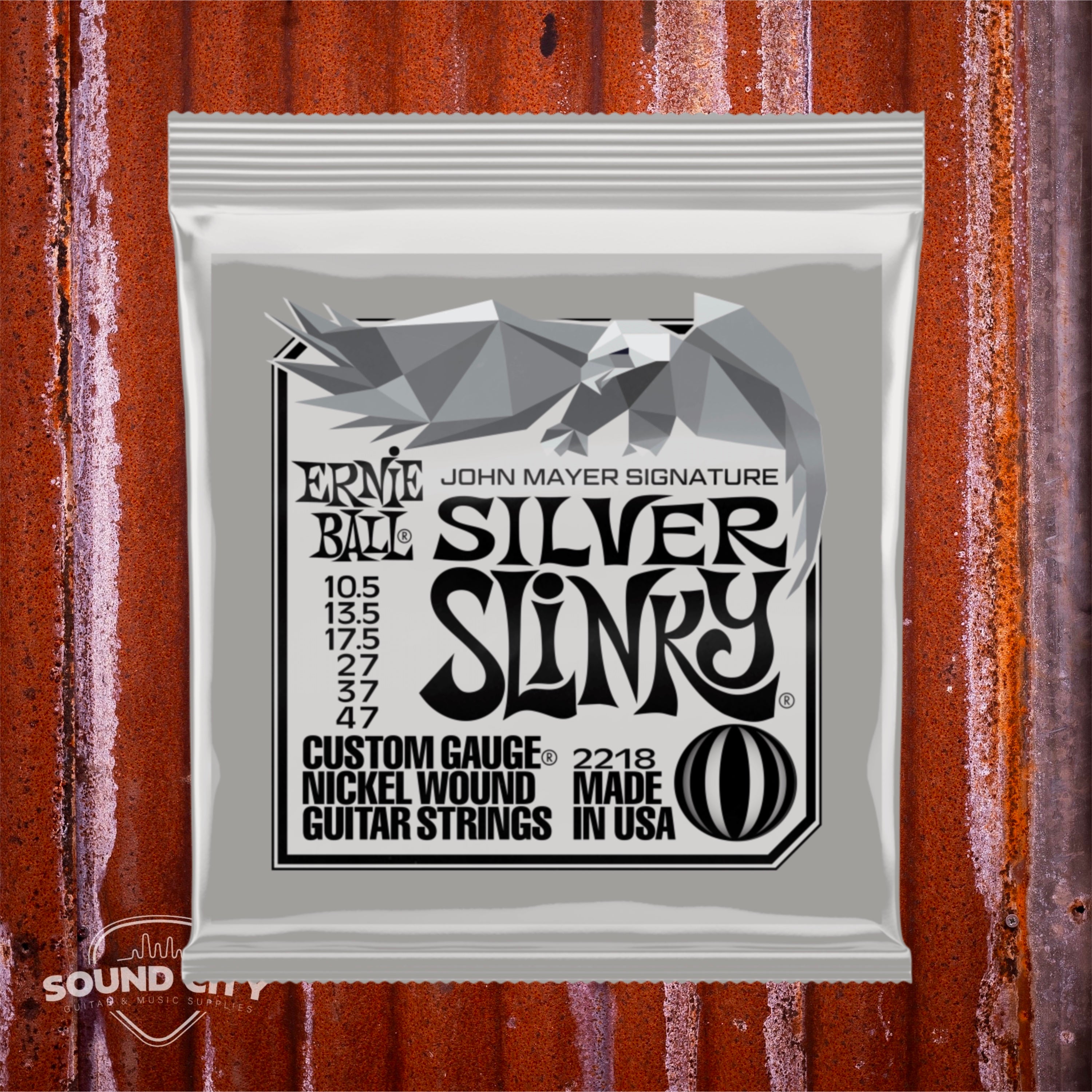 Ernie Ball 2218 Silver Slinky John Mayer 10.5-47 snaren