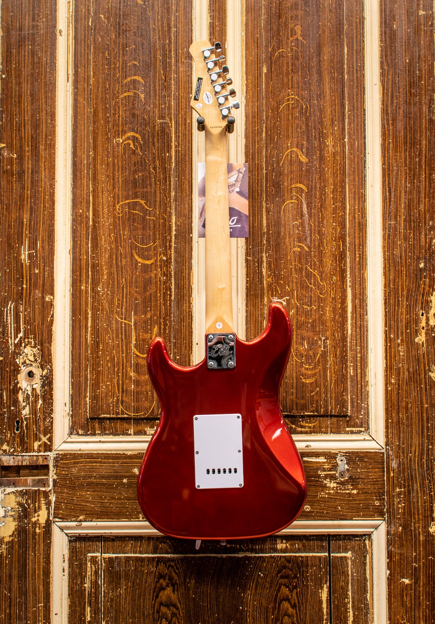 Eko S300RED Starter Strat Red Elektrische Gitaar