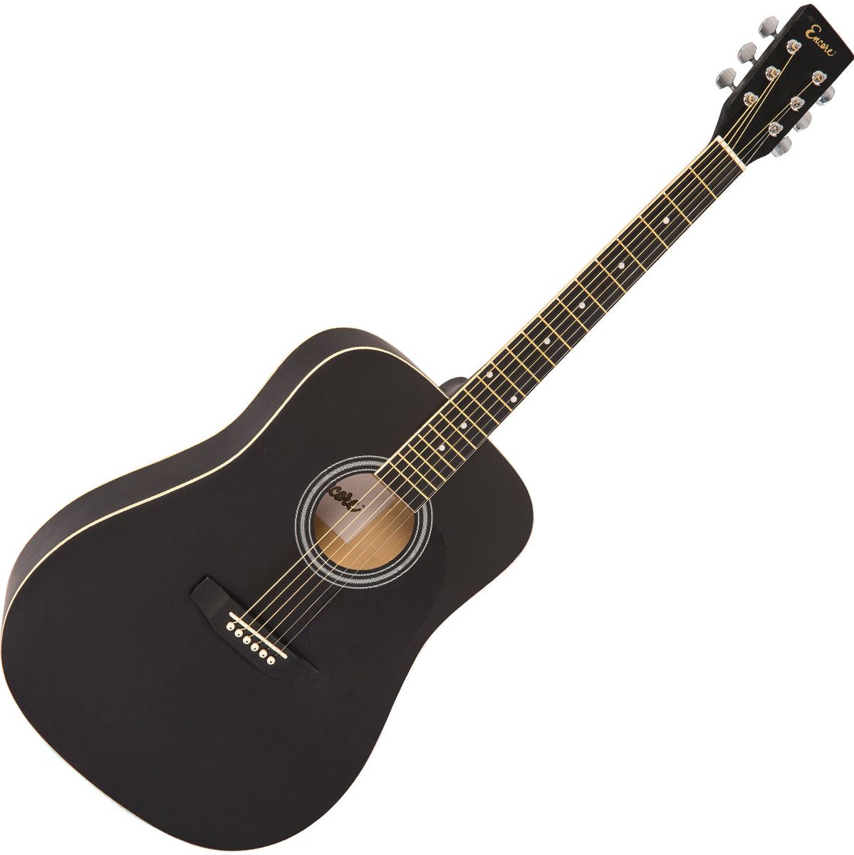 Encore Westerngitaar - Black