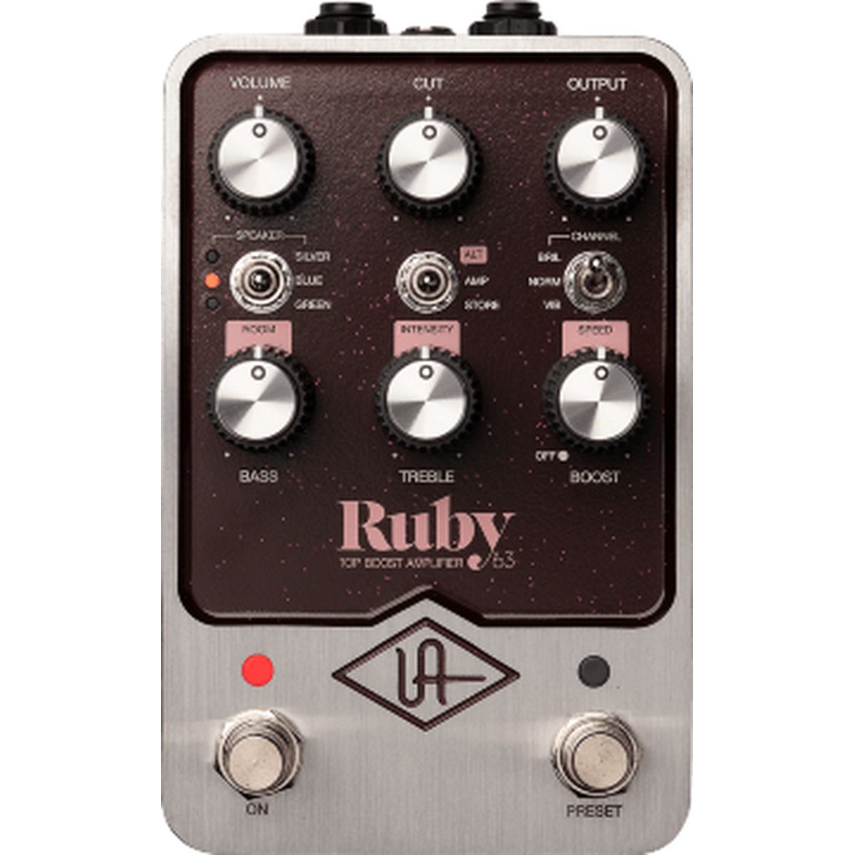 Universal Audio UAFX Ruby 63 Top Boost Amplifier Gitaarversterker