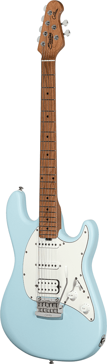 Sterling by Music Man Cutlass CT50HSS Daphne Blue Satin Elektrische Gitaar
